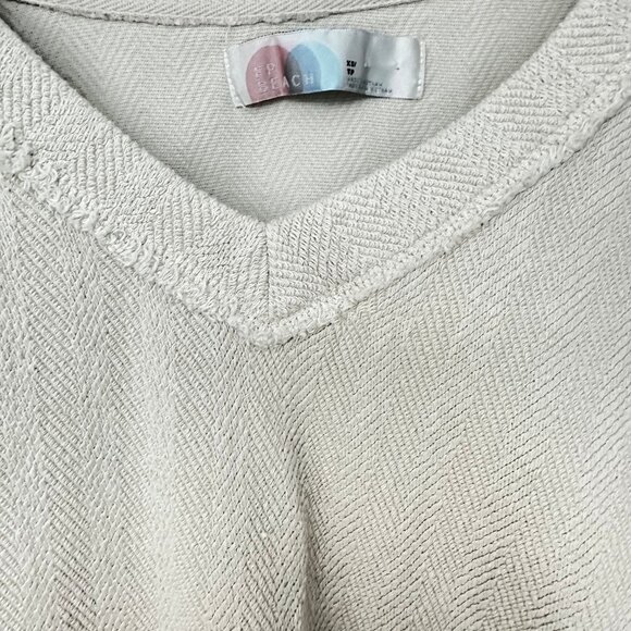 Free People FP Beach Nilla Cream Happy Pullover Sweater Size XS - Picture 4 of 6
